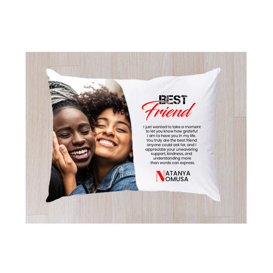 Personalised Bestie Pillowcase