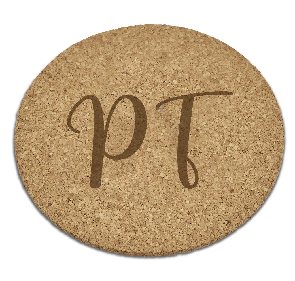 Personalised Initials Coaster Set