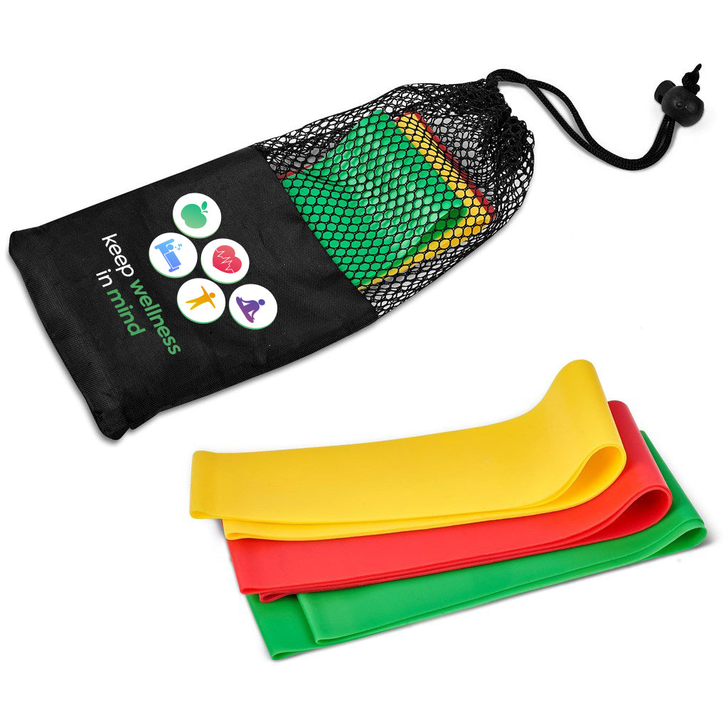 Fitness Resistance Bands - Set Of 3