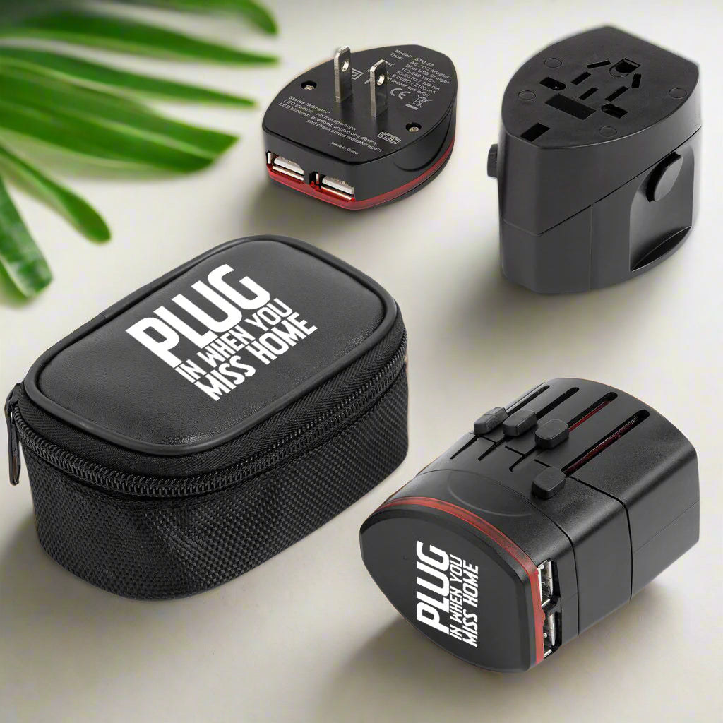 All-in-one USB and AC adapter