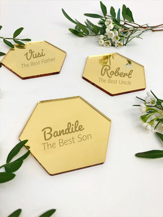 Personalised Coaster Set - Names