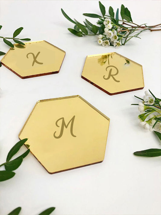 Personalised Coaster Name - Initial