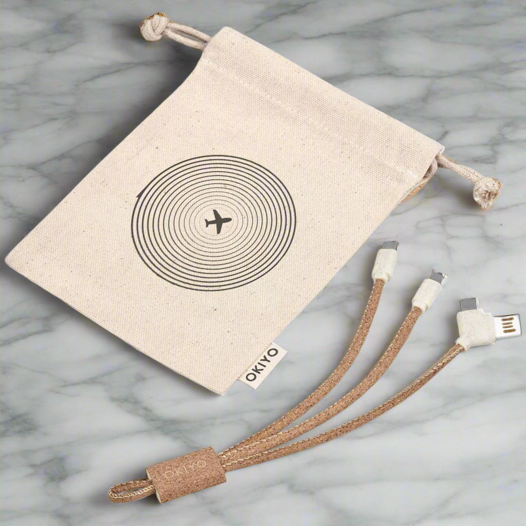 EcoCotton 3-in-1 Charging Cord