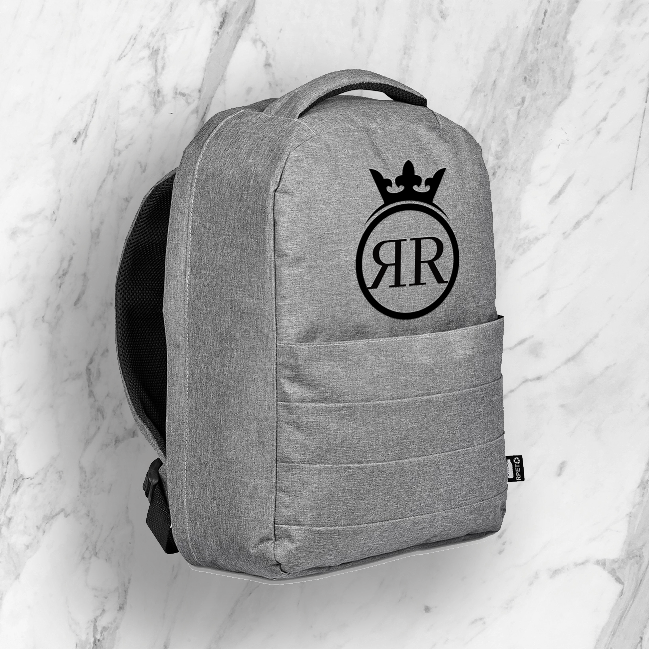 Reverta Pro Recycled Laptop Backpack - Crown + Initials