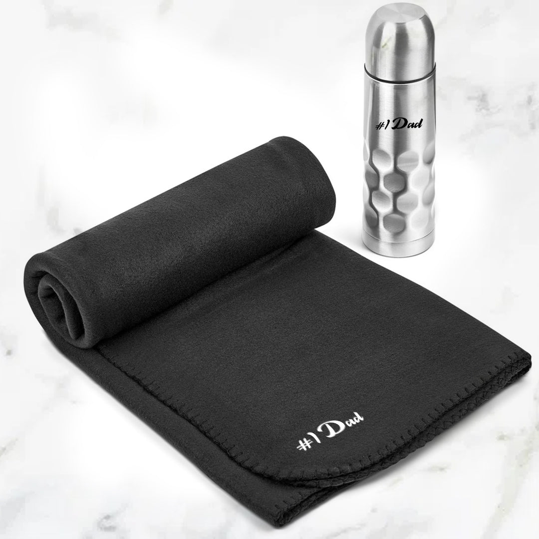 Winter Retreat Blanket Gift Set - #1 dad