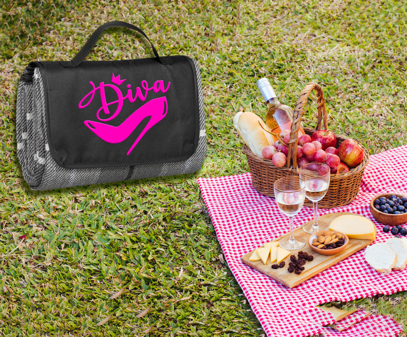 Pastel Horizon Picnic Blanket - Diva