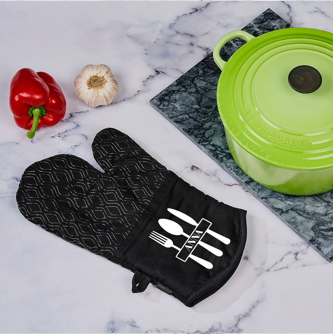 Safetouch Oven Glove (single) - Art + Name