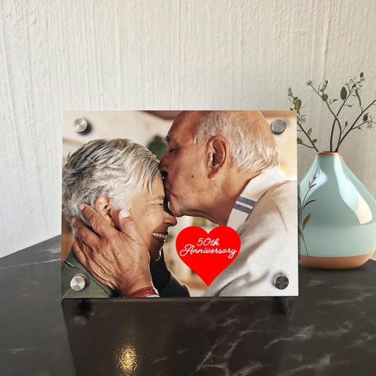 Personalised Acrylic Frame - Anniversary