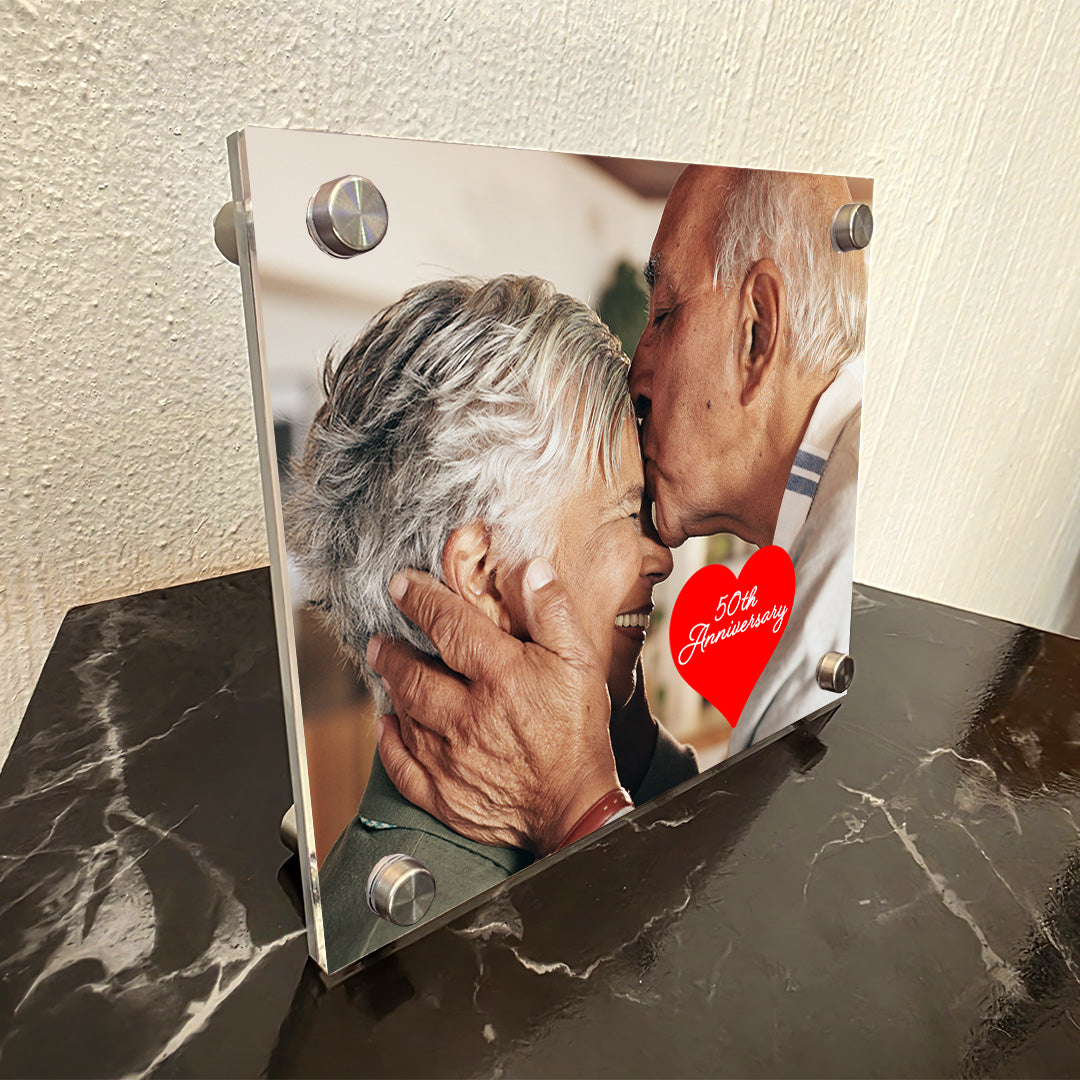 Personalised Acrylic Frame - Anniversary