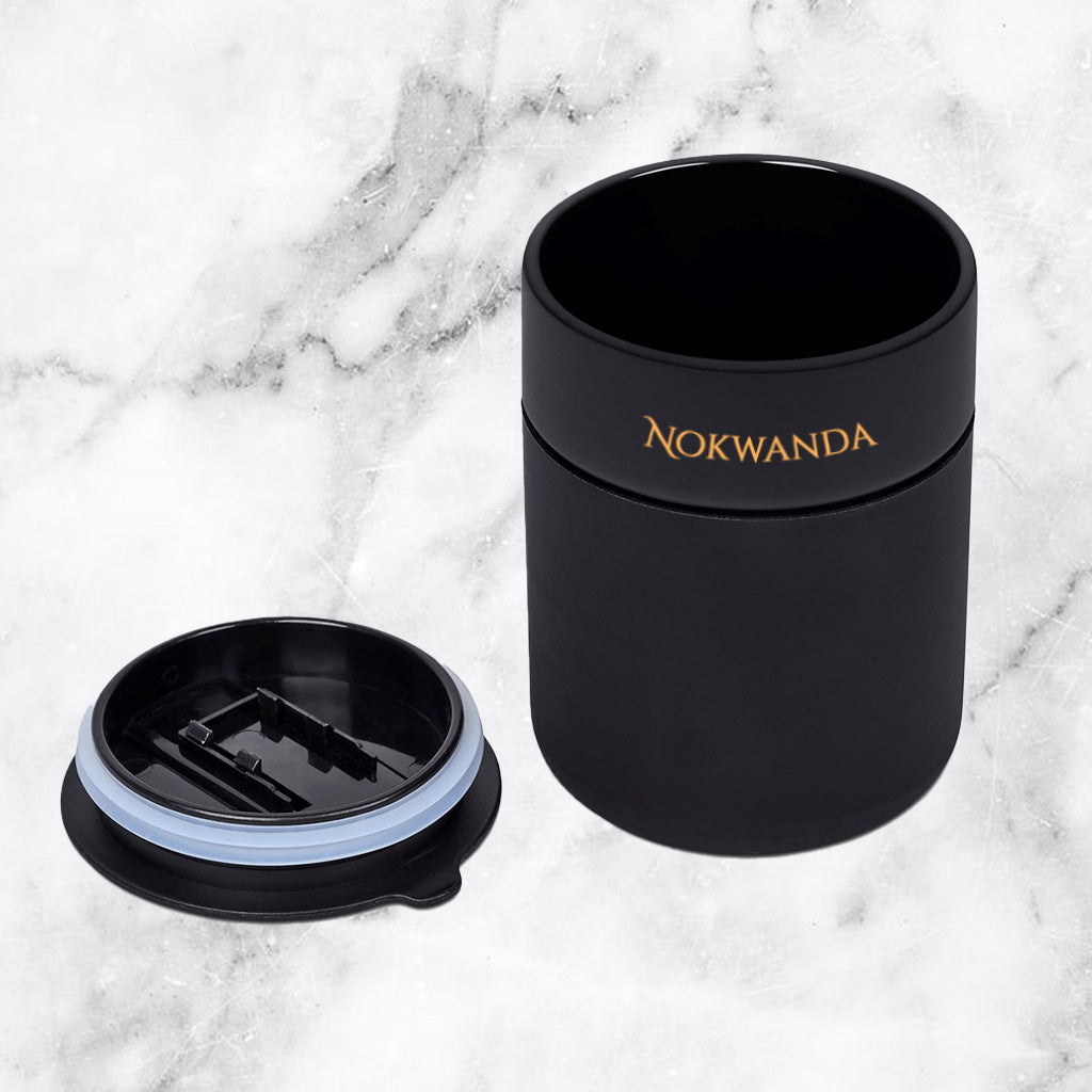 BrewMuse Ceramic Coffee Tumbler