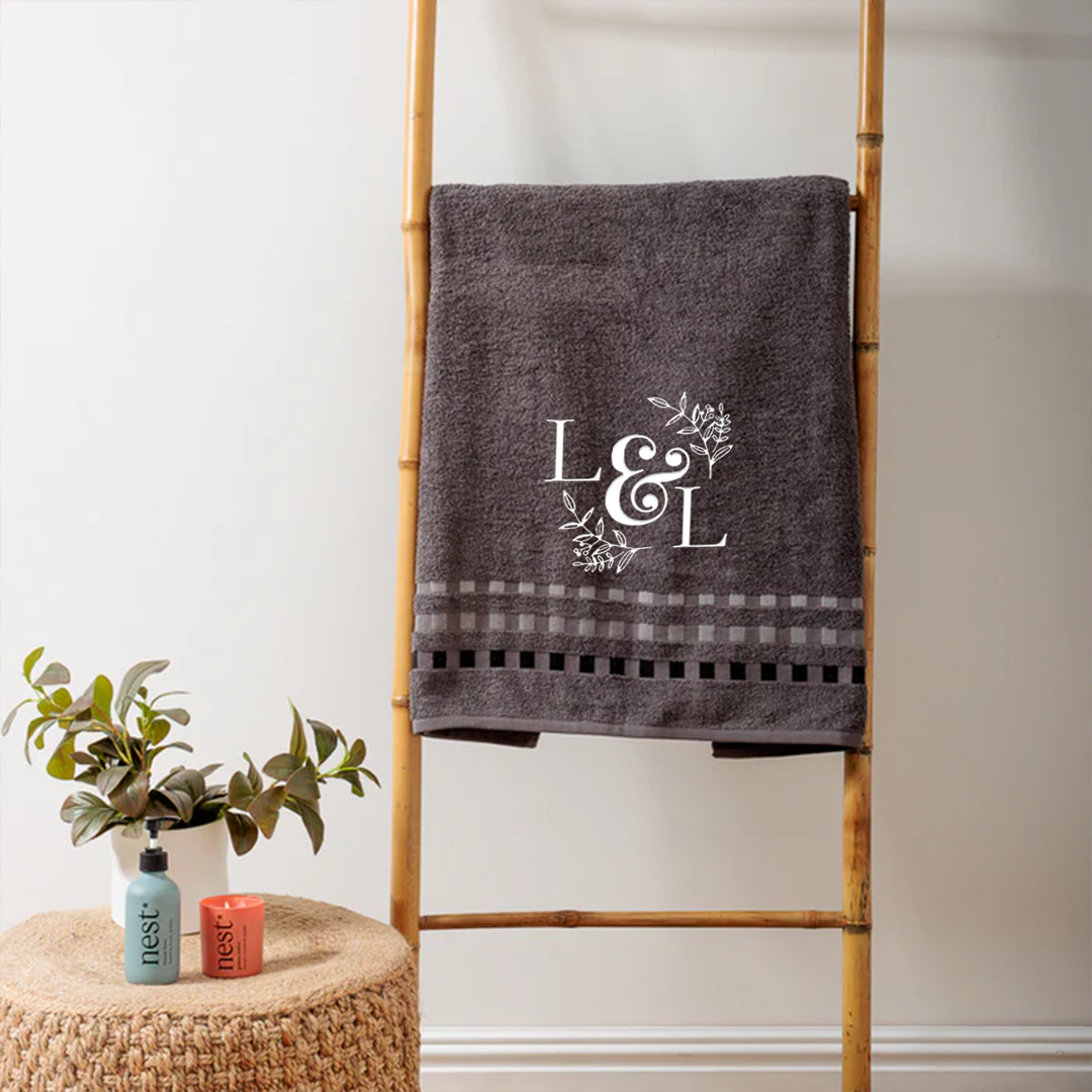 Personalised XXL Couple Bath Sheet