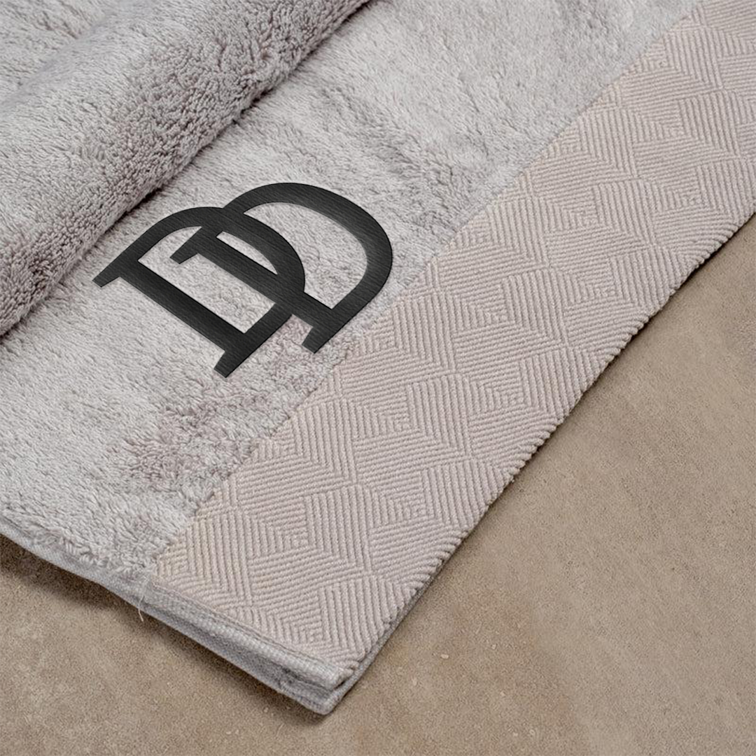 EvoLoom Luxe Collection Zero Twist Hand Towel - initial