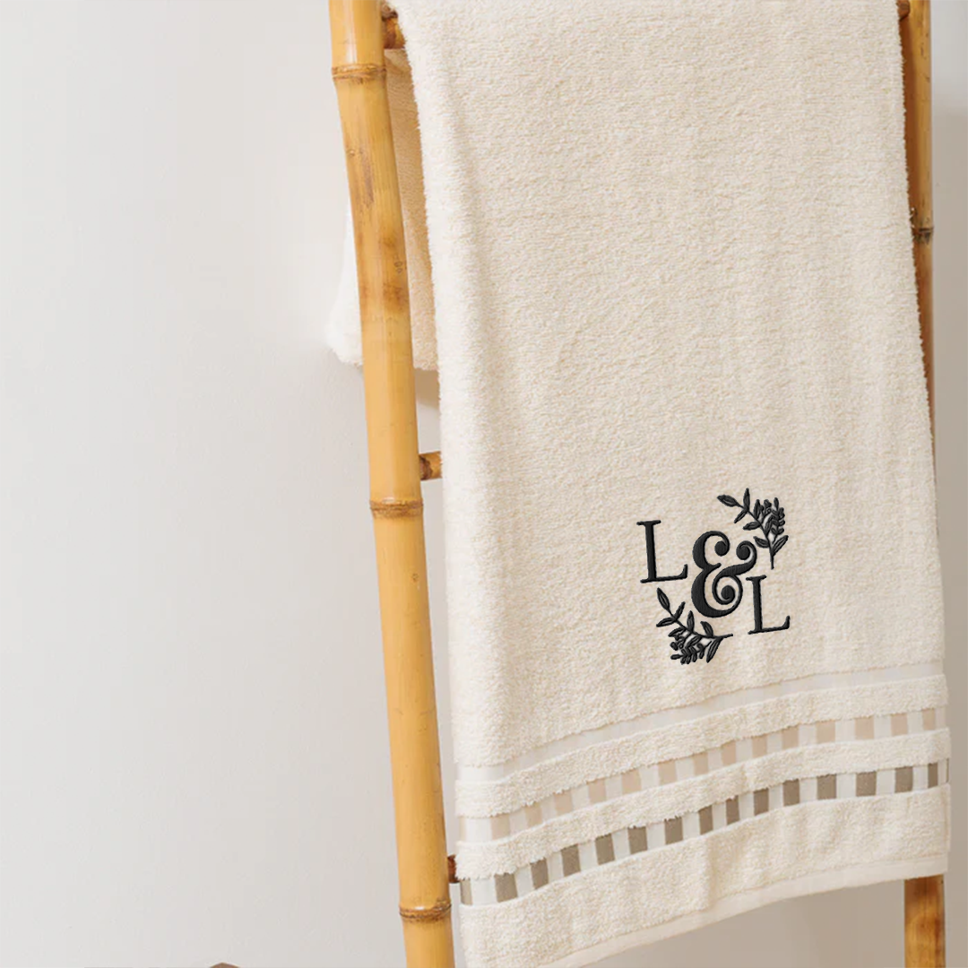 Personalised XXL Couple Bath Sheet