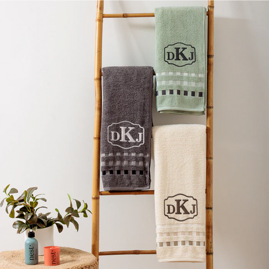 Personalised Initials XXL Bath Sheet