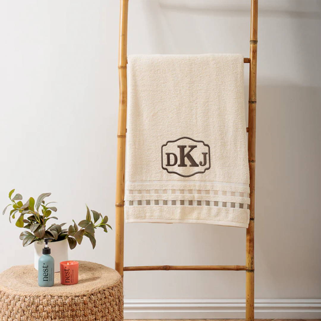 Personalised Initials XXL Bath Sheet
