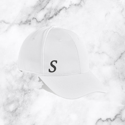 Cleanfit 6 Panel Fitted Cap - Initial