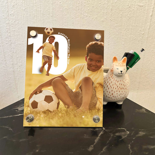 Personalised Birthday Acrylic Photo Frame