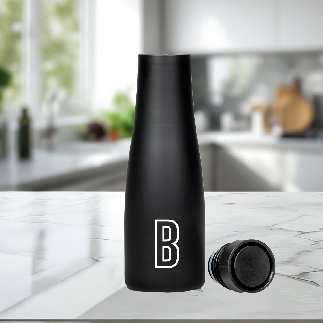 ThermoEdge Stainless Steel Vacuum Water Bottle - 600ml Initial