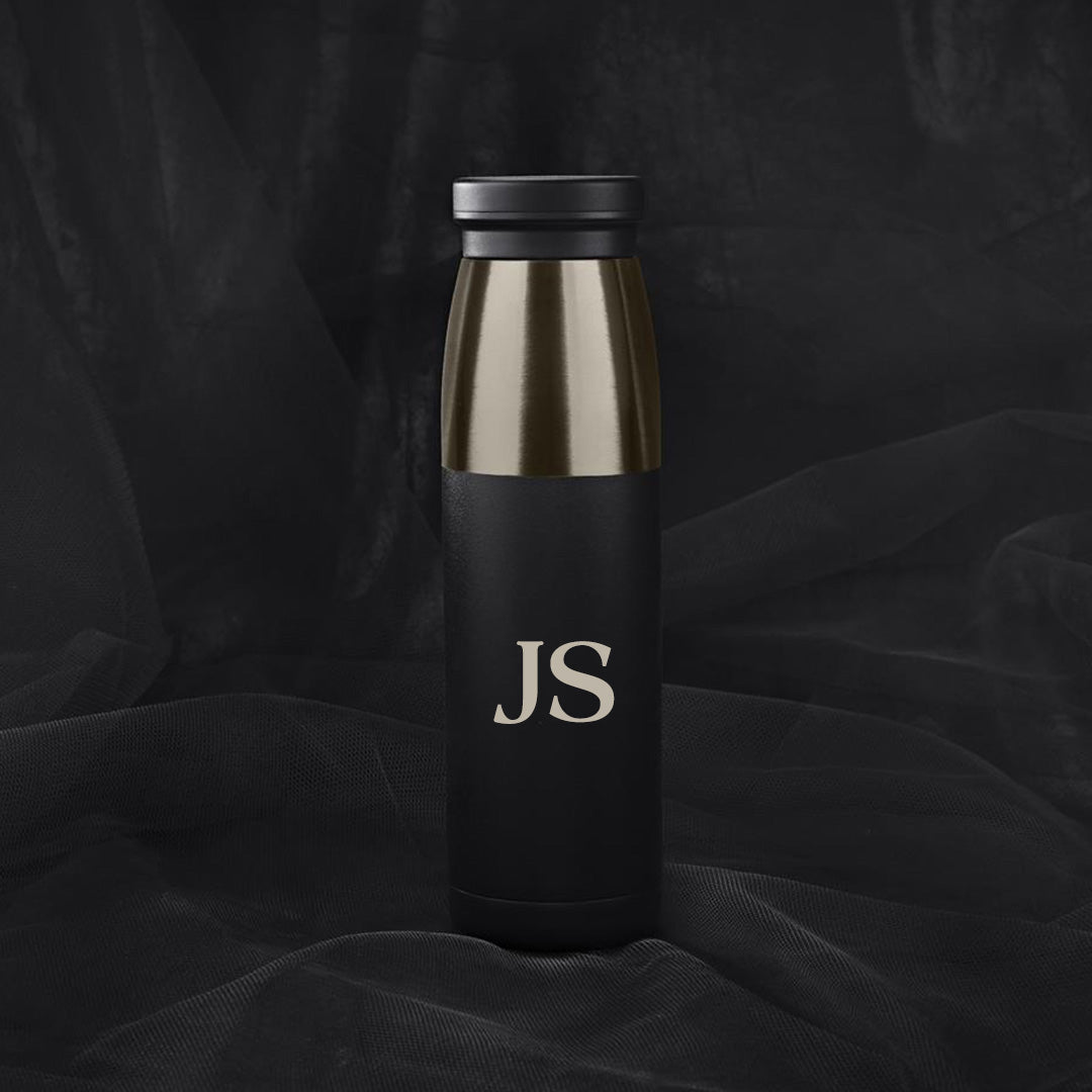 Thermal Hydrator Stainless Steel Vacuum Water Bottle – Initials