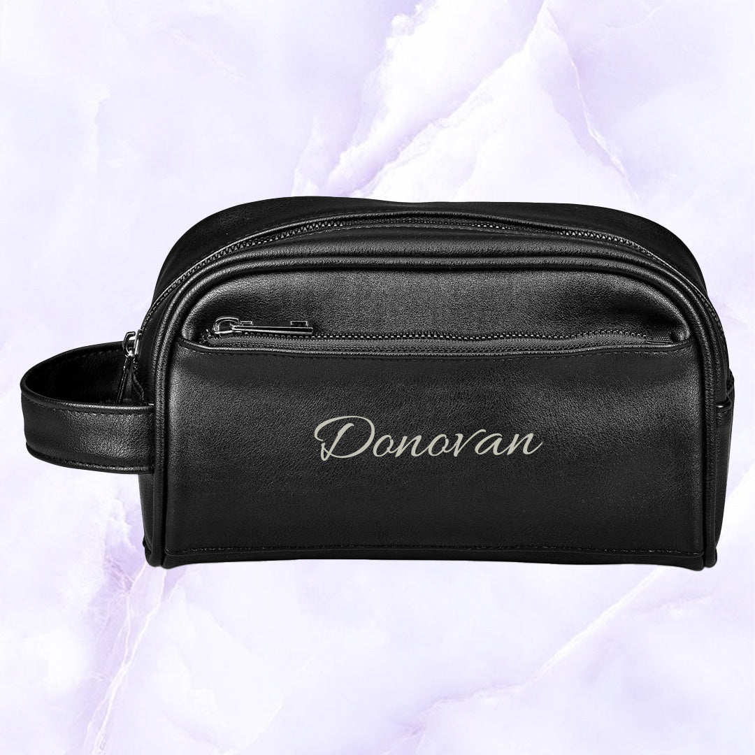 Claska Luxe Toiletry Bag - Name ONLY