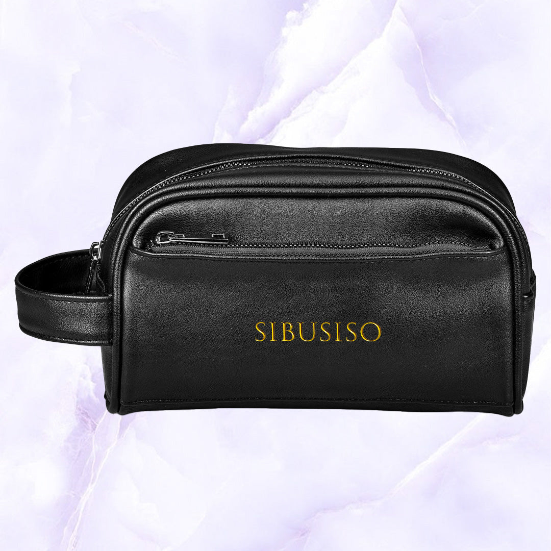 Claska Luxe Toiletry Bag - Name