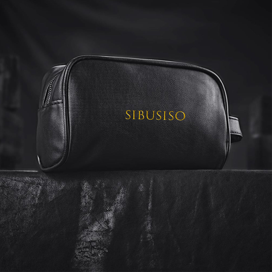 Claska Luxe Toiletry Bag - Name
