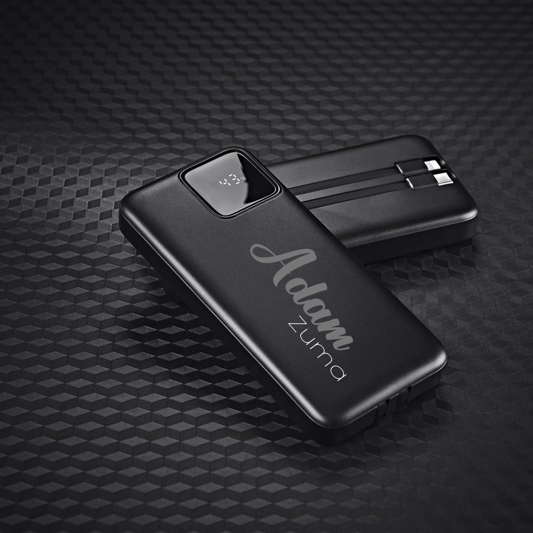 Lagarna HyperCharge 22.5W Power Bank -Names (10,000mAh)