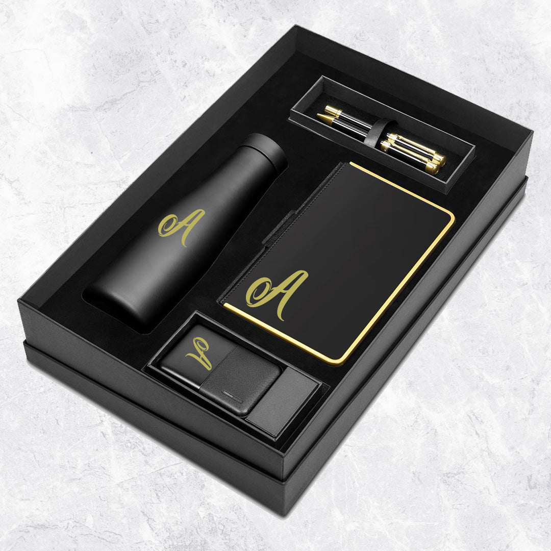 Opulence Gift Set - Cursive Initial