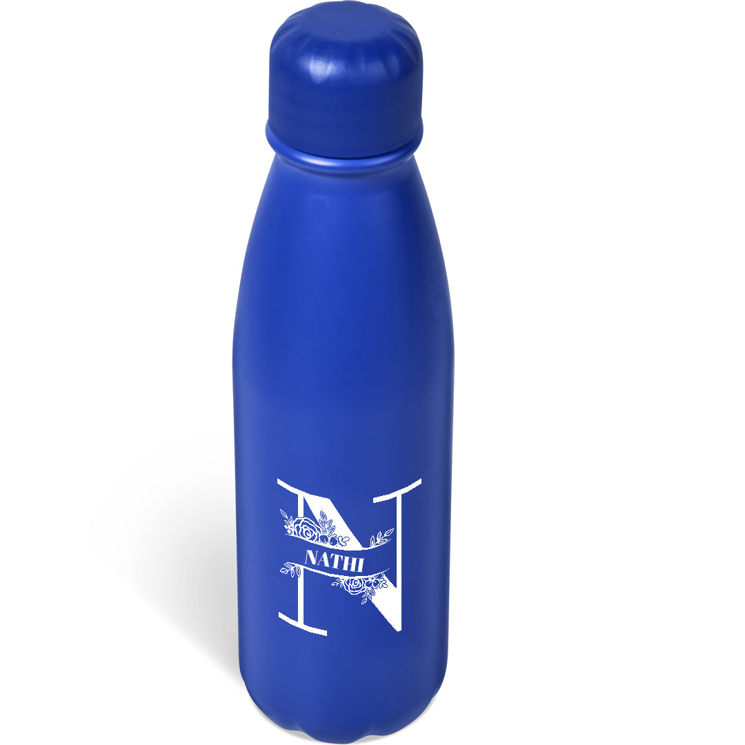 Personalized All Style Water Bottle Initial
