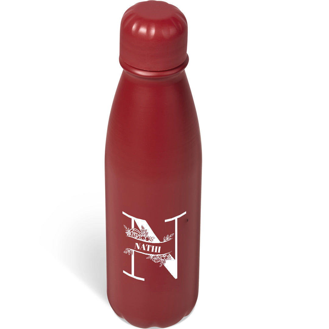Personalized All Style Water Bottle Initial