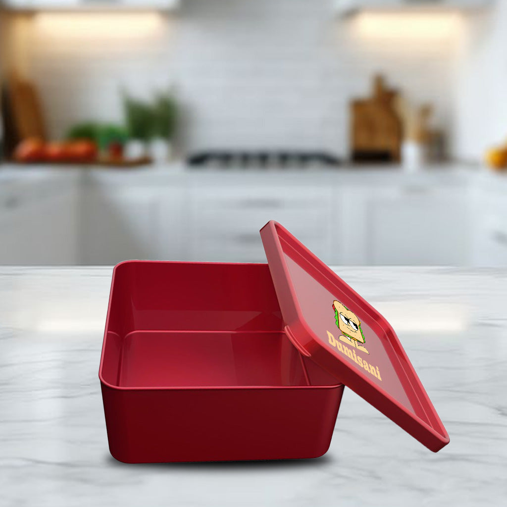 Personalised Mr Bread Lunch Box