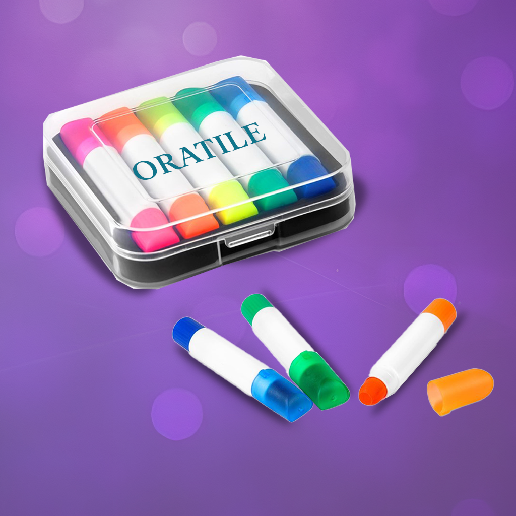 HueLite Eco Wax Highlighters - Name
