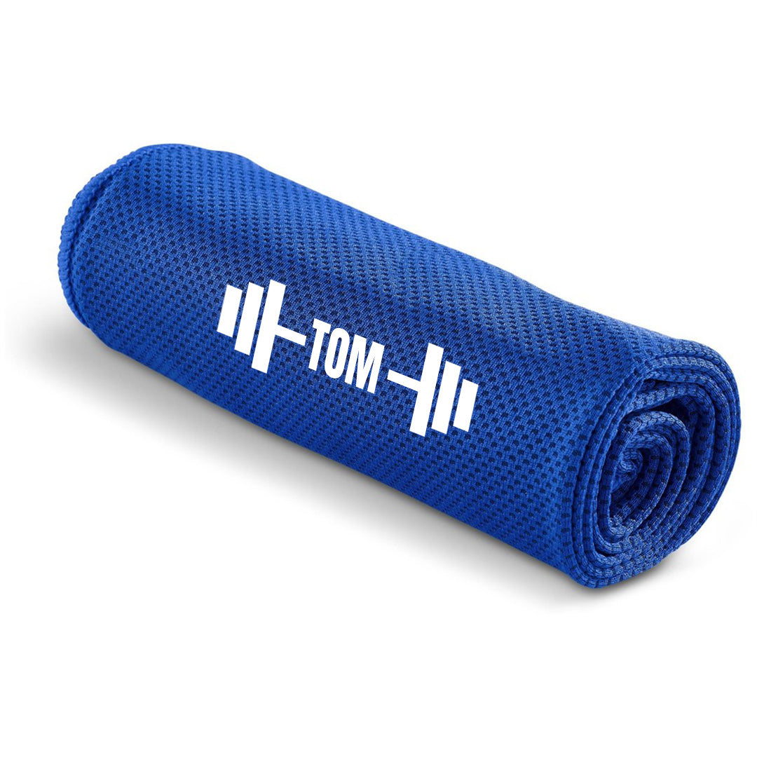 CoolCore Cooling Towel -Name & dumbell