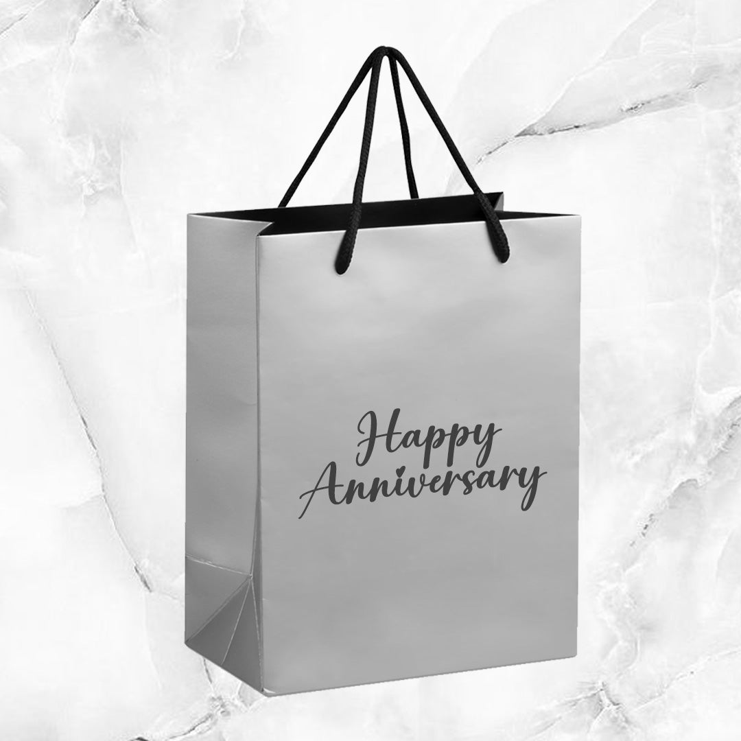 Glow Mini Paper Gift Bag - Happy Anniversary