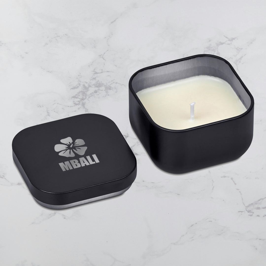 Personalized Radiance Candle-Flower