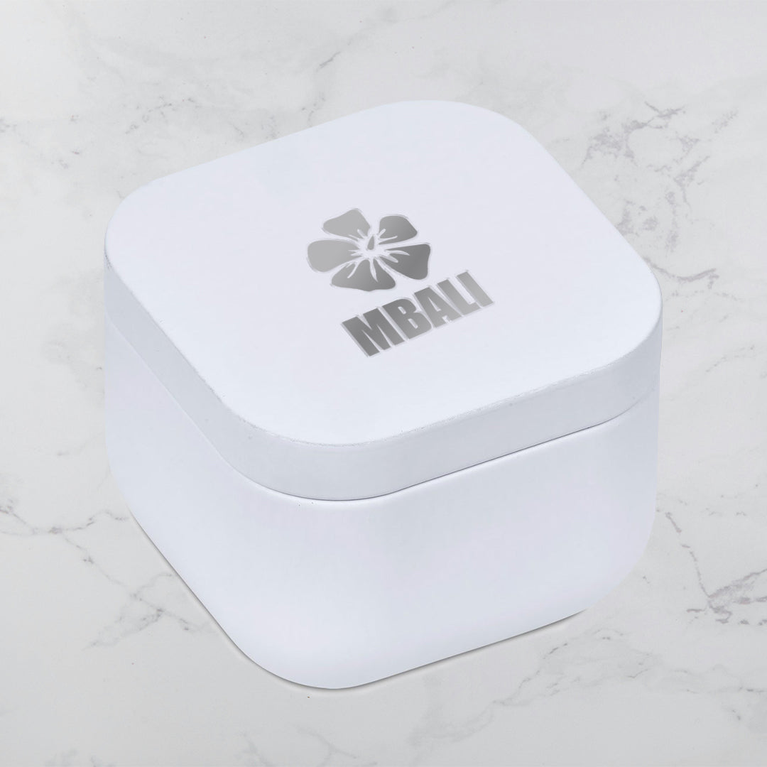 Personalized Radiance Candle-Flower