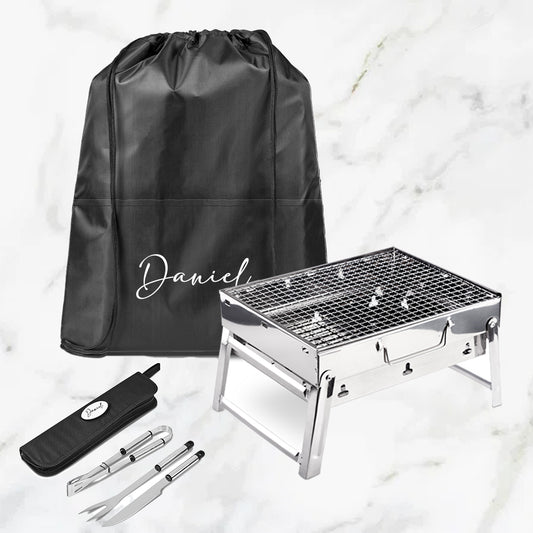 Personalised EmberEdge Braai Set - Name ONLY