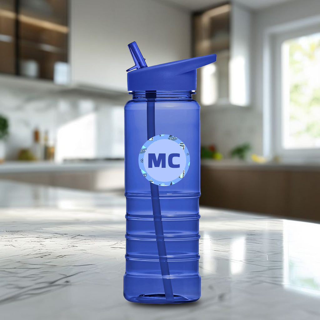 HydraFlow Plastic Water Bottle- Initials