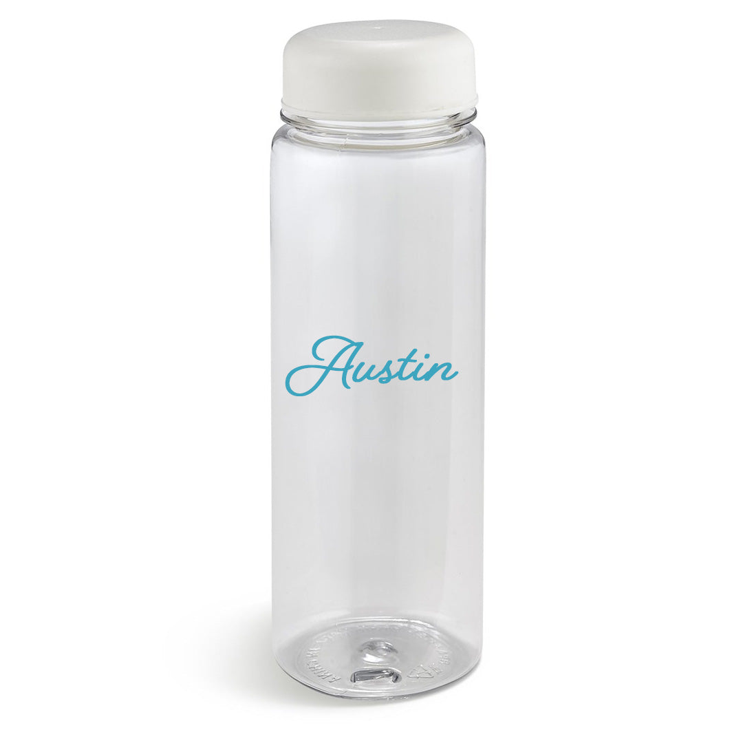 Personalised H2O Glow Plastic Water Bottle - Name