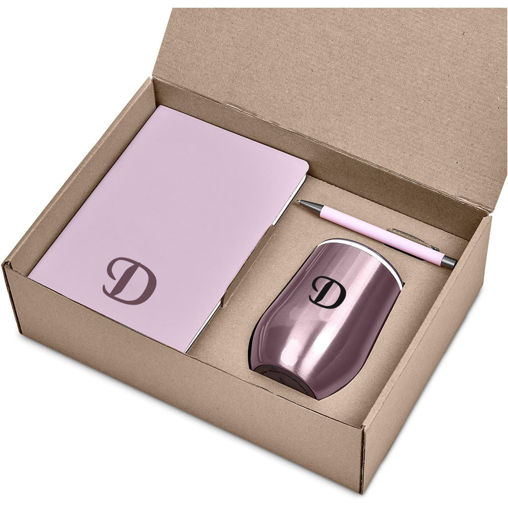 Pabary Signature Kraft Gift Set- Initial