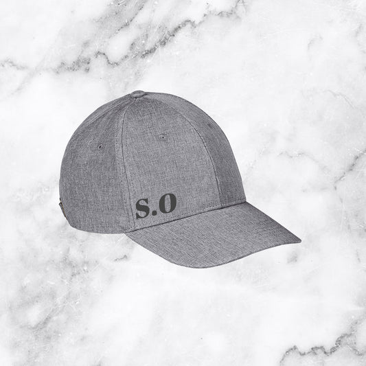 Lennox Linen Cap 6 Panel - Initials