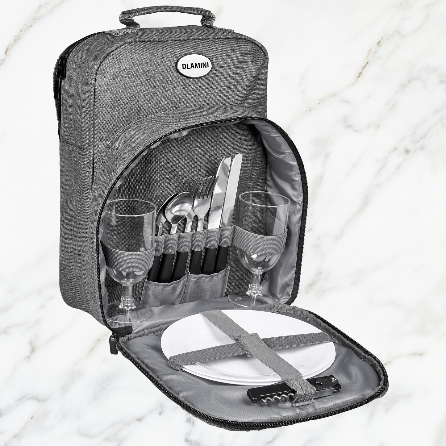 Duo Retreat Picnic Backpack Cooler - Name Only