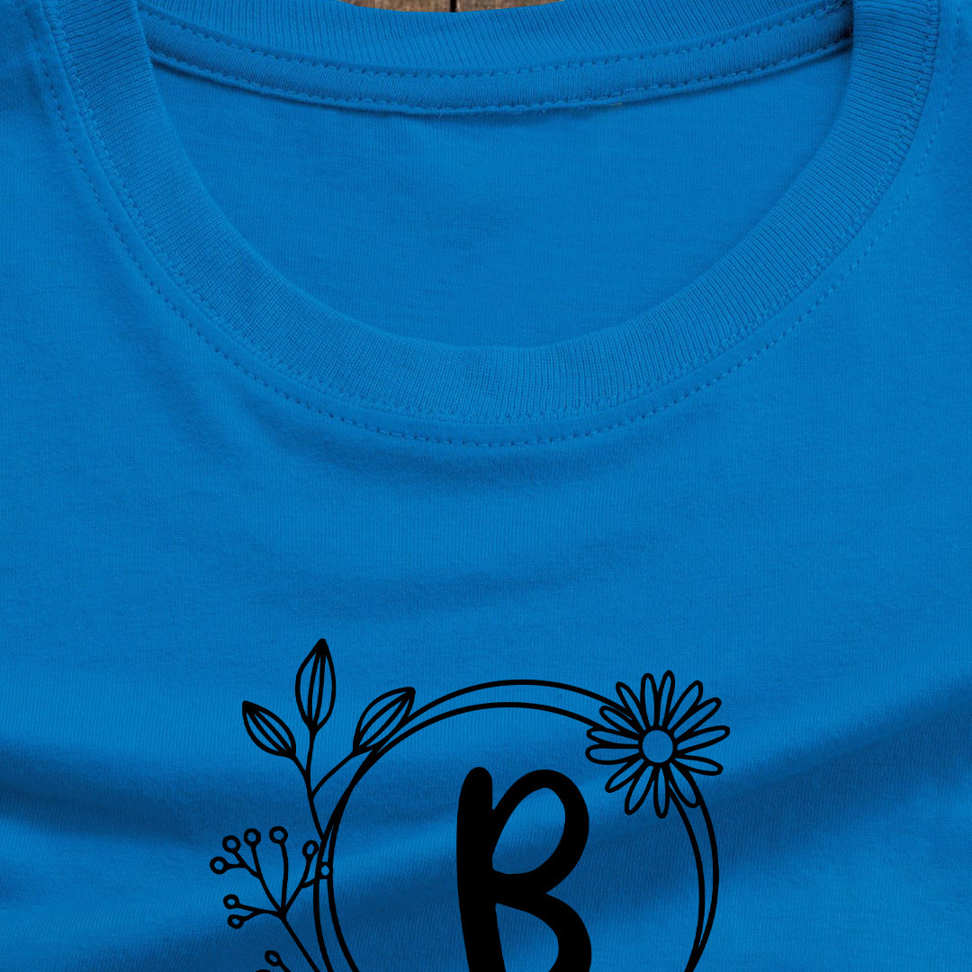 EcoActive Unisex T-shirts - Leaf + Initial