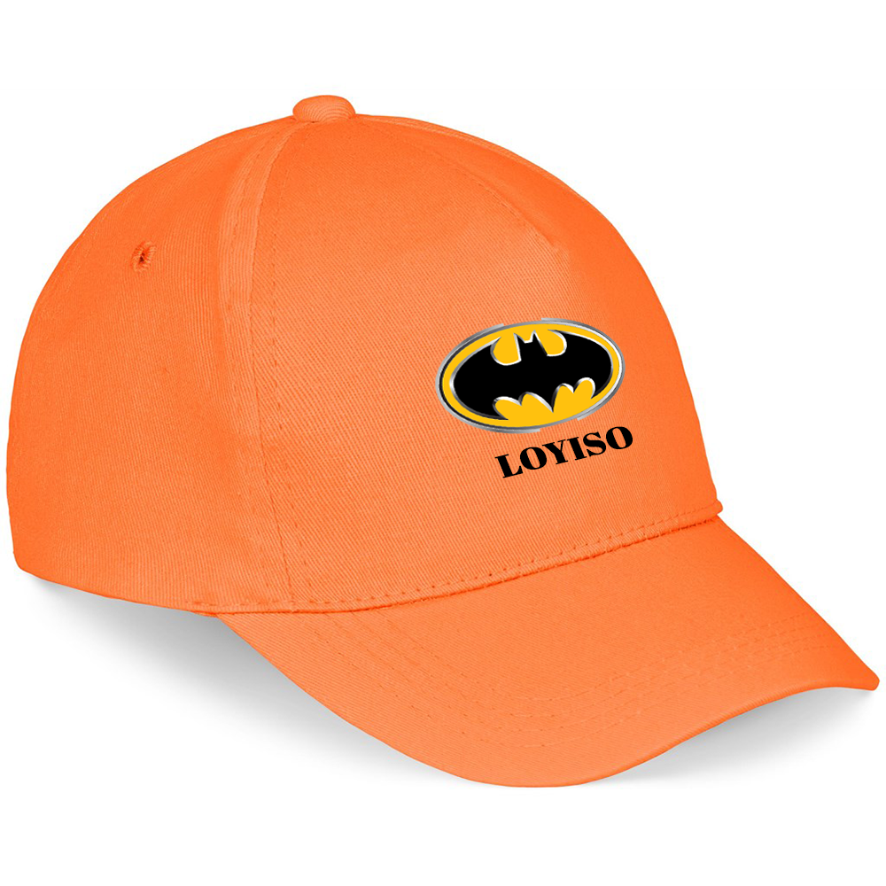 Kids Batman - Personalized Name Cap