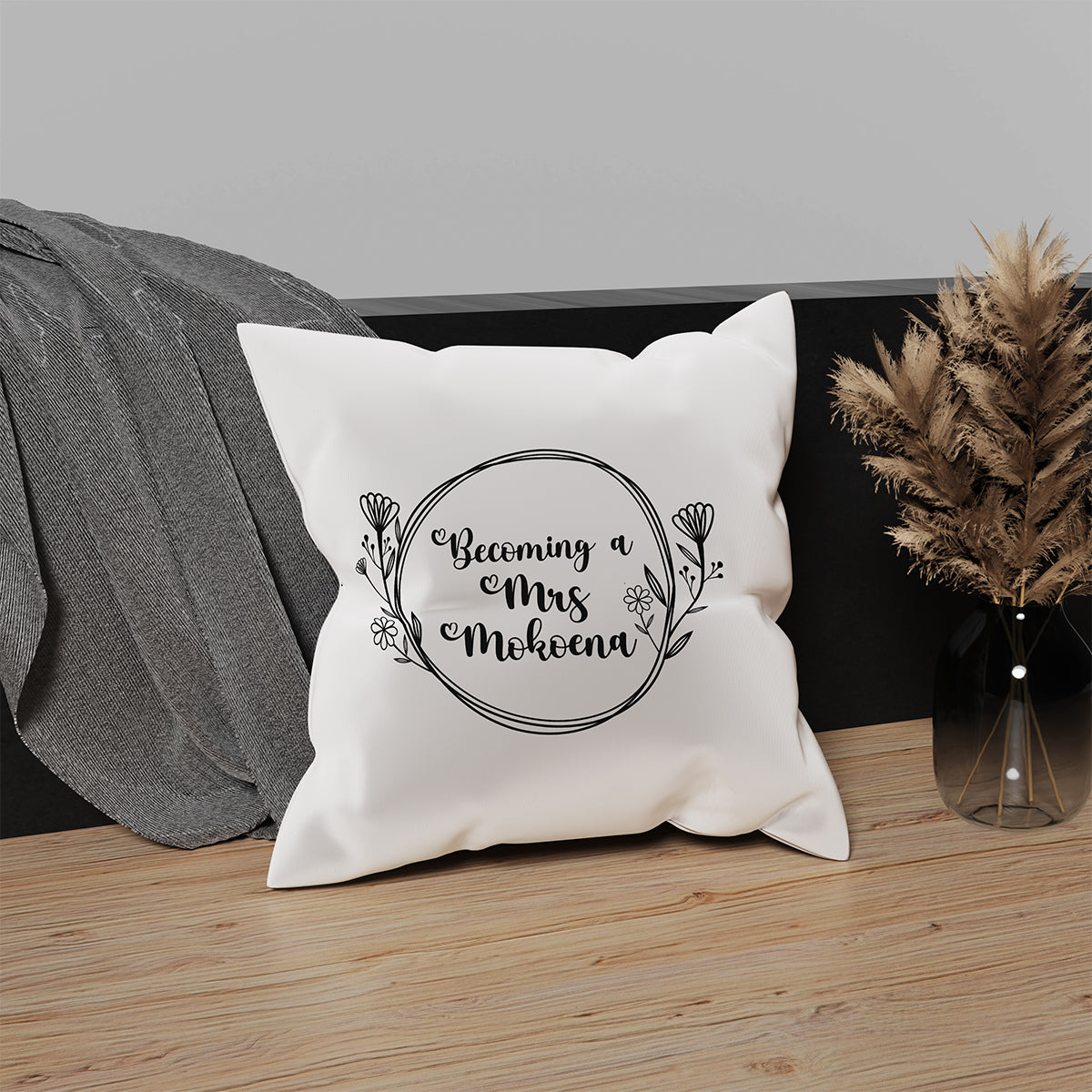 Becoming Mrs Scatter Cushion
