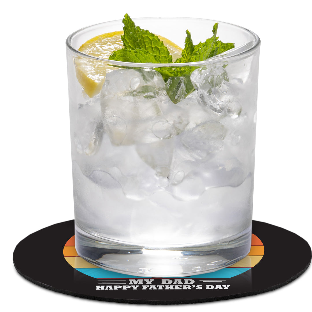 Personalized Full-color Coaster message