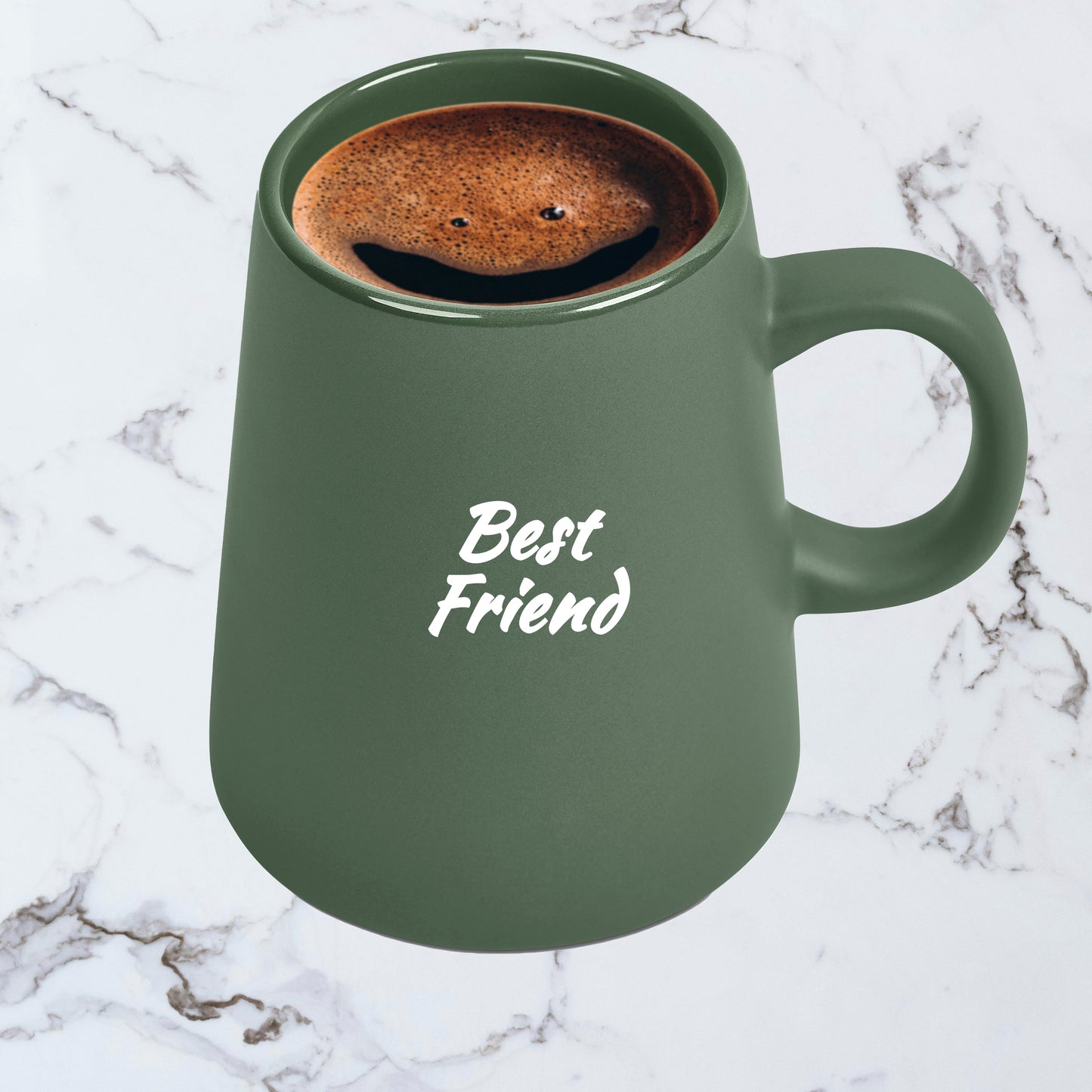 Morning Mist Ceramic Coffee Mug - Best Friend