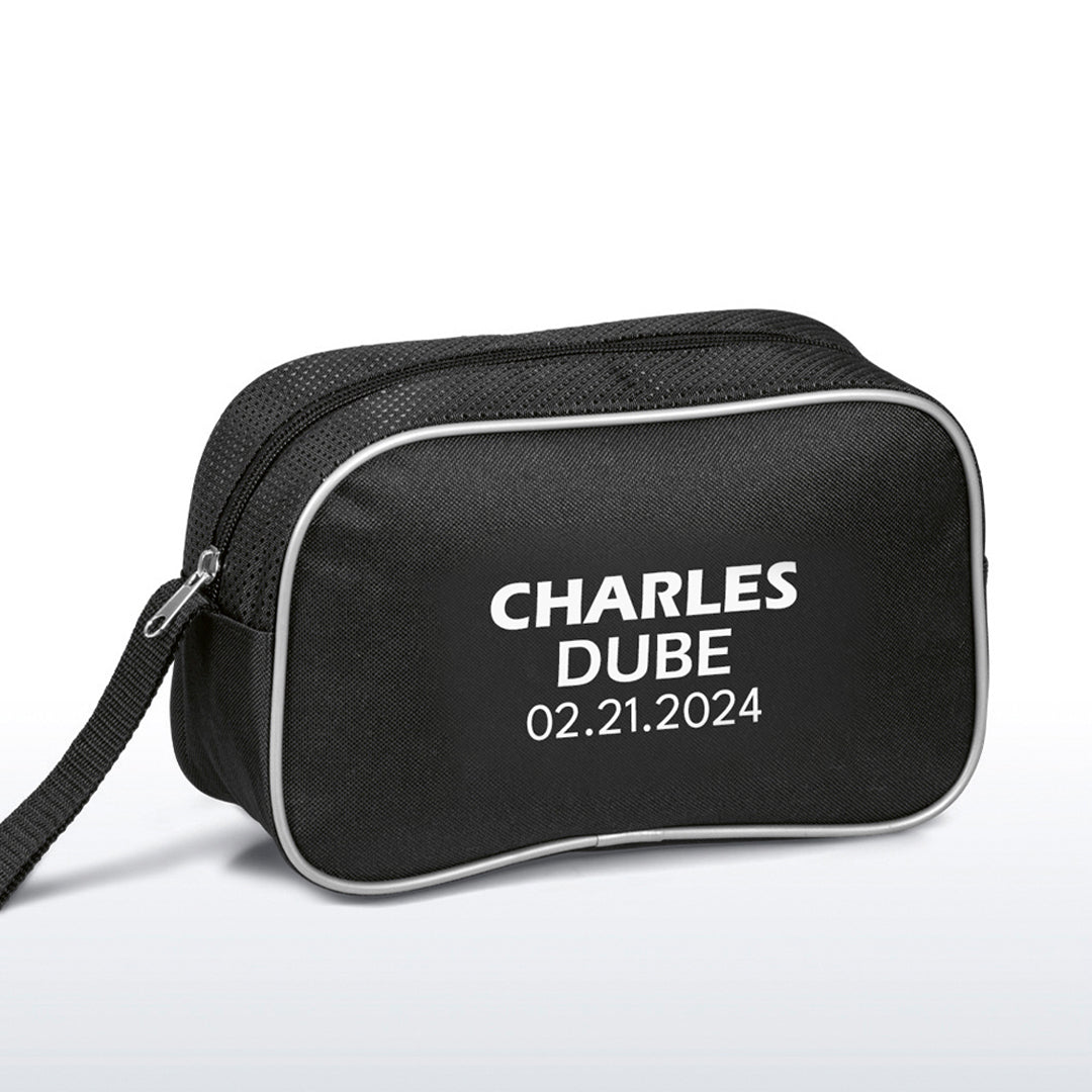 Grooming Bag - name + DOB