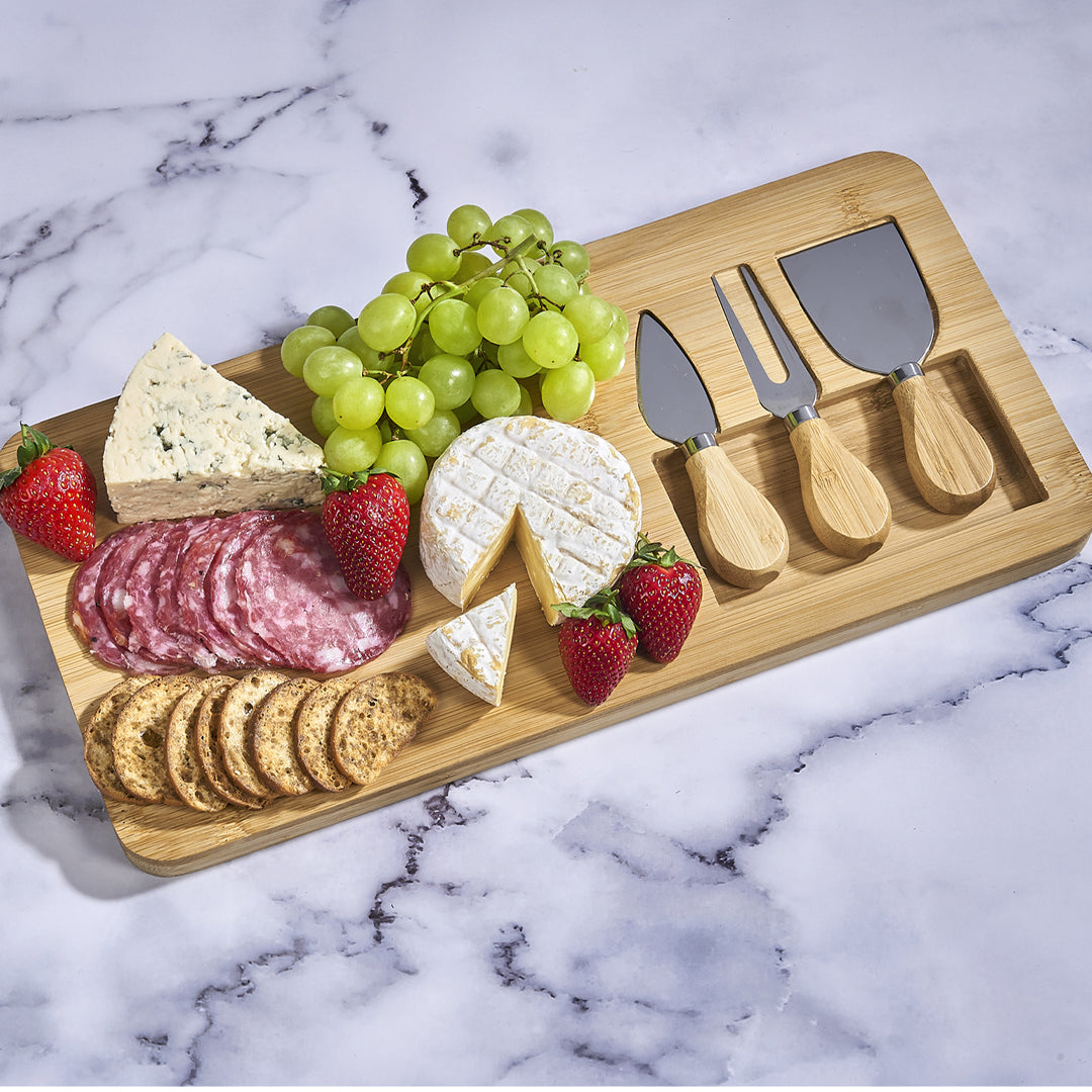 Serve Cheese Board Set Personalised Name