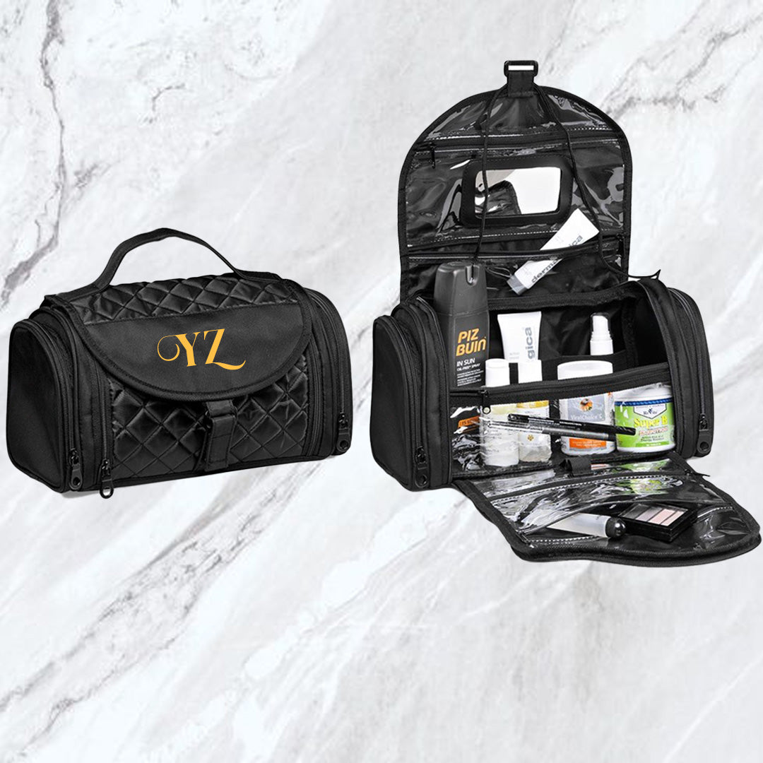 Classic Cosmetic Bag - Initials